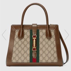 Authentic Gucci GG Jackie 1961 Large Tote